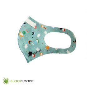 Blackspade S1 Mutlu Desen Çocuk Koruyucu Maske