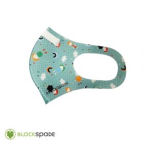 Blackspade S1 Mutlu Desen Çocuk Koruyucu Maske