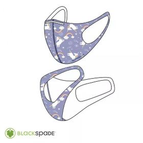 Blackspade S1 Unicorn Desen Çocuk Koruyucu Maske