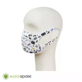 Blackspade S2 Müzik Desen Çocuk Koruyucu Maske