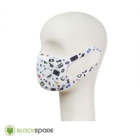 Blackspade S2 Müzik Desen Çocuk Koruyucu Maske