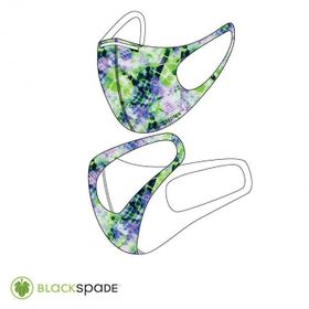 Blackspade S2 Renkli Desen Çocuk Koruyucu Maske