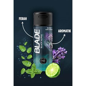Blade Black Alpha 150 ML Deodorant