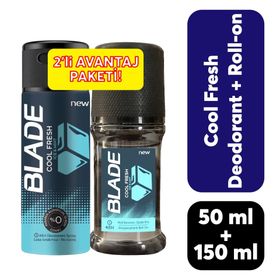 Blade Cool Fresh 150 ml Deodorant + 50 ml Roll-On