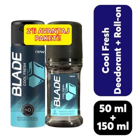 Blade Cool Fresh 150 ml Erkek Deodorant + 50 ml Roll-On