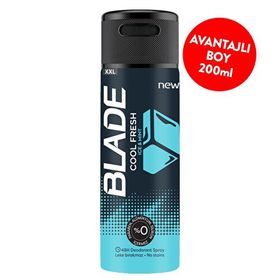 Blade Cool Fresh 200 ml Erkek Sprey Deodorant
