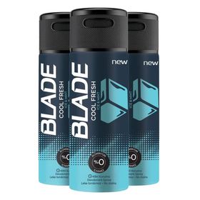 Blade Cool Fresh 3x150 ml Erkek Deodorant