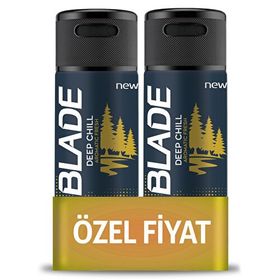 Blade Deep Chill 2x150 ml Erkek Deodorant