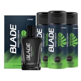 Blade Green Dream 70 ml EDT Parfüm + 3x150 ml Deodorant