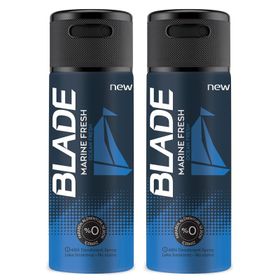 Blade Marine Fresh 2x150 ml Erkek Sprey Deodorant