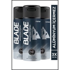 Blade Mountain Fresh 3x150 ML Erkek Deodorant