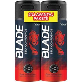 Blade Self Confidence 2x150 ML Erkek Deodorant