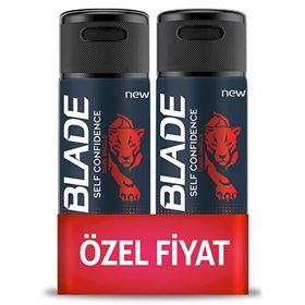Blade Self Confidence 2x150 ML Erkek Deodorant