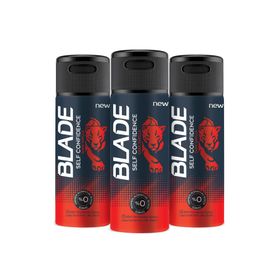 Blade Self Confidence 3x150 ML Deodorant