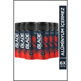 Blade Self Confidence 6x150 ML Deodorant