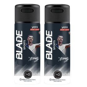 Blade X Merih Sports 2x150 ml Sprey Deodorant