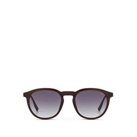 Blancia Milano BC 1299 C2 Kahverengi Oval Koyu Kahve Gri Erkek Güneş Gözlüğü