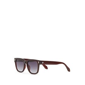 Blancia Milano BC 1307 C2 Dikdörtgen Bordo Asetat Erkek Güneş Gözlüğü