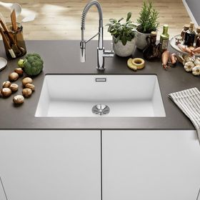 Blanco 700-U Subline Siyah Granit Eviye