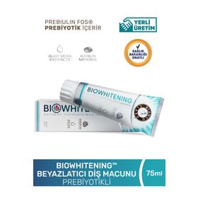 Blanco 75 ml Claro Biowhitening Prebiyotikli Beyazlatıcı Diş Macunu