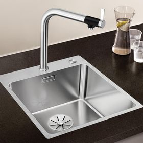 Blanco Andano 400-IF/A Push Sifon Kontrol Paslanmaz Çelik Eviye