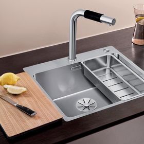 Blanco Andano 500-IF/A Push Sifon Kontrol Paslanmaz Çelik Eviye
