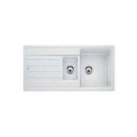 Blanco Legra 6 S Damlalıklı Beyaz Granit Eviye