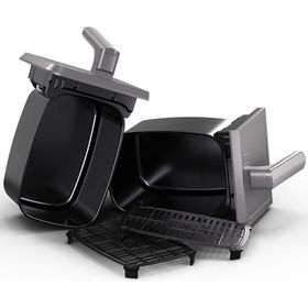 Blaupunkt D7800 Taste Master Çift Hazneli Siyah 4+4 lt Airfryer