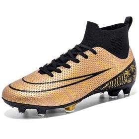 BLBK B0BRVMXL8X Altın Erkek Dış Mekan Futbol Ayakkabısı