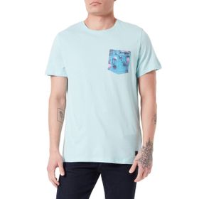Blend 144810 Mavi Canal Blue Erkek T-shirt