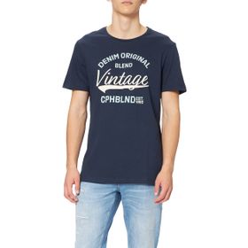 Blend 194024 Mavi Erkek T-Shirt
