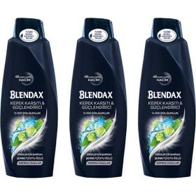 Blendax 3x500 ml Kepeğe Karşı Etkili Doğal Kil Özlü Şampuan