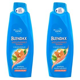 Blendax Badem Yağı Özlü 550 ml 2 Adet Şampuan
