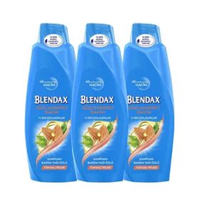 Blendax Badem Yağı Özlü 550 ml 3 Adet Şampuan