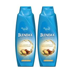 Blendax Canlandırıcı Ve Besleyici Bakım - Onarıcı Yağlar Argan Yağı 2x500 ml Şampuan