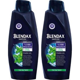 Blendax Erkek Mentol Ferahlığı 2x500 ml Şampuan