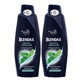 Blendax Erkekler İçin Mentollü 2x470 ml Şampuan