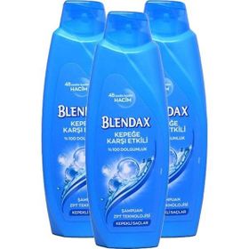 Blendax Kepeğe Karşi Etkili 3 Adet 550 ml Şampuan