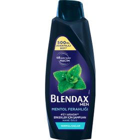 Blendax Mentol Ferahlığı 500 ml 4'ü 1 Arada Şampuan