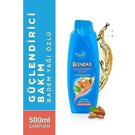 Blendax Tüm Saçlar İçin 500 ml Dolgunlaştırıcı Badem Yağı Özlü Şampuan