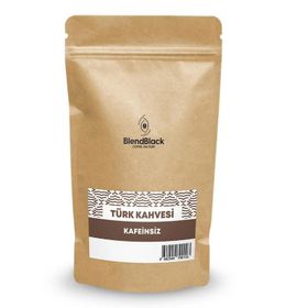 Blendblack 250 gr Teneke Kutu Kafeinsiz Türk Kahvesi