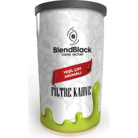 Blendblack 250 gr Teneke Kutu Yeşil Çay Aromalı Filtre Kahve