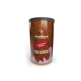 Blendblack Güllü Lokum Aromalı 250 gr Teneke Kutu Türk Kahvesi