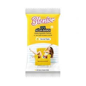 Blenior Normal Tüyler 12'li Ağda Bandı