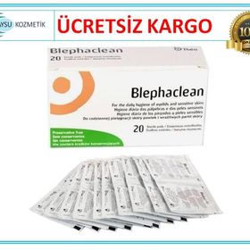 Blephaclean 20 Adet Göz Temizleme Mendili