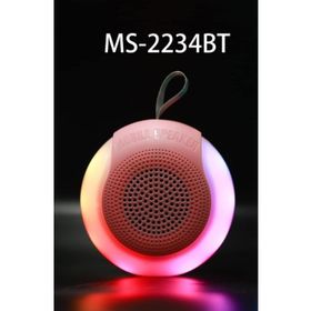 Blic Ms-2234 5W Gücünde Taşınabilir Şarjlı Rgb Ledli Bluetooth Hoparlör