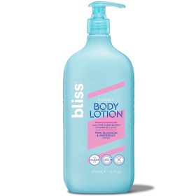 Bliss 470 ml Pembe Çiçek ve Nilüfer Vücut Losyonu