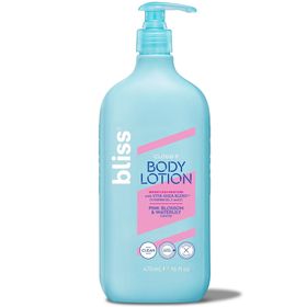 Bliss 470 ml Pembe Çiçek ve Nilüfer Vücut Losyonu