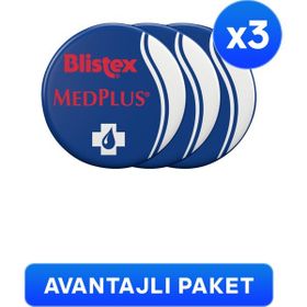 Blistex Medplus Kavanoz 3x7 ml Dudak Koruyucu