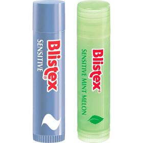 Blistex Sensitive Mint Melon 4.25 gr Hassas Dudaklar İçin Yoğun Bakım Nemlendirici Kurtarıcı Dudak Kremi